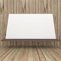 blank white paper photo