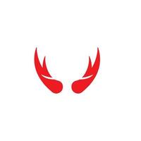 devil logo vector template