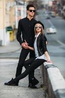 Young beautiful couple photo