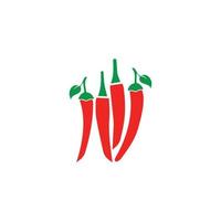 CHILI LOGO TEMPLATE SYMBOL VECTOR ICON