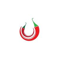 CHILI LOGO TEMPLATE SYMBOL VECTOR ICON