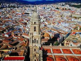 paisaje urbano desde el cielo foto