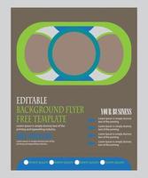 usiness advertising magazine poster flyer with creative corporate vector