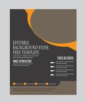 Flyer Circle Abstract Colorful concepts vector