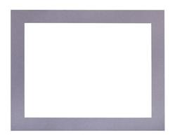 wide flat violet passe-partout for picture frame photo