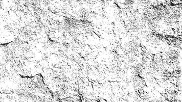 Black and White Distress Overlay Texture. Old Aged Vintage Background. vector