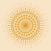 happy diwali ornamental indian mandala art style vector illustration