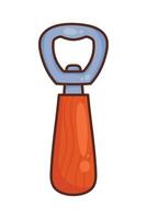 bottle opener tool vector