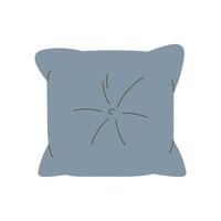 pillow home furniture vector