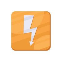 ray arrow app button vector