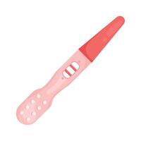 pink pregnancy test vector