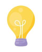 light bulb idea vector