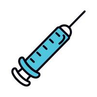 syringe science icon vector