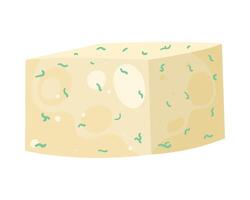 delicioso queso roquefort vector