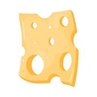 cheedar cheese sliced vector