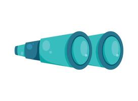 green binoculars accessory vector