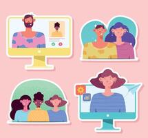 set of virtual relationships vector