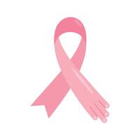 breast cancer campaign ribbon vector