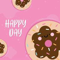 happy day poster vector