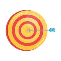 target and arrow vector