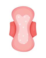 servilleta sanitaria menstrual rosa