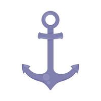 anchor nautical emblem vector