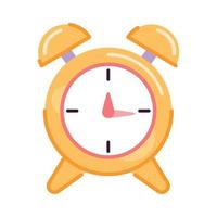 alarm time clock vector