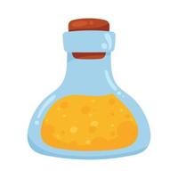 tequila drink bottle vector