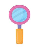 magnifying glass search vector
