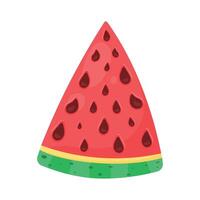 fresh watermelon fruit vector