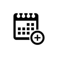 Calendar Isolated Flat Web Mobile Icon vector