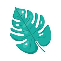 exotic tropical leaf vector