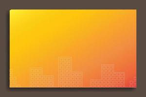 Editable gradient abstract background vector