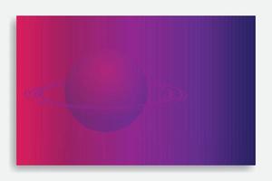 Editable gradient abstract background vector