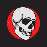 Skull Head Vector Illustration