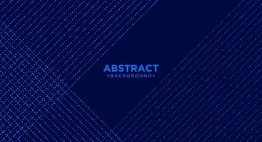 blue background. Dark blue abstract background geometry glows with line particles. vector