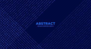 blue background. Dark blue abstract background geometry glows with line particles. vector