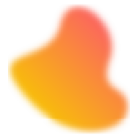 forma de blob gradiente desfocado png