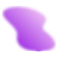 Blurred Gradient Blob Shape png