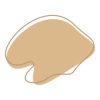 Organic Shape Boho Blob png