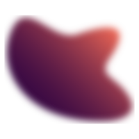 Blurred Gradient Blob Shape png