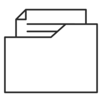 Office Equipment Icon Outline Style png