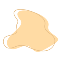 organische Form Boho Blob png