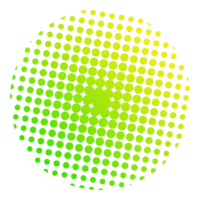 cercle dégradé demi-teinte png