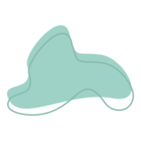 Organic Shape Boho Blob png