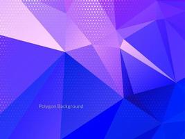 Abstract colorful triangular geometric crystal background vector