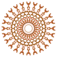 ilustração de padrão de mandala png