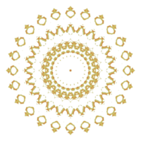 ornamento del círculo de mandala png