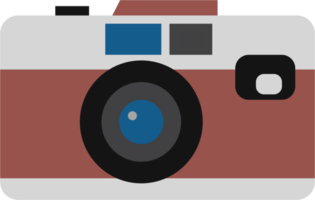 Vintage ▾ analogico film telecamera piatto design. png