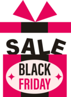 Black Friday stickers png